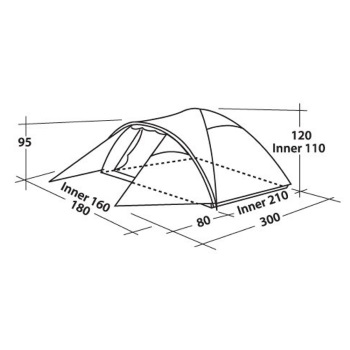 Easy Camp šator Quasar 300